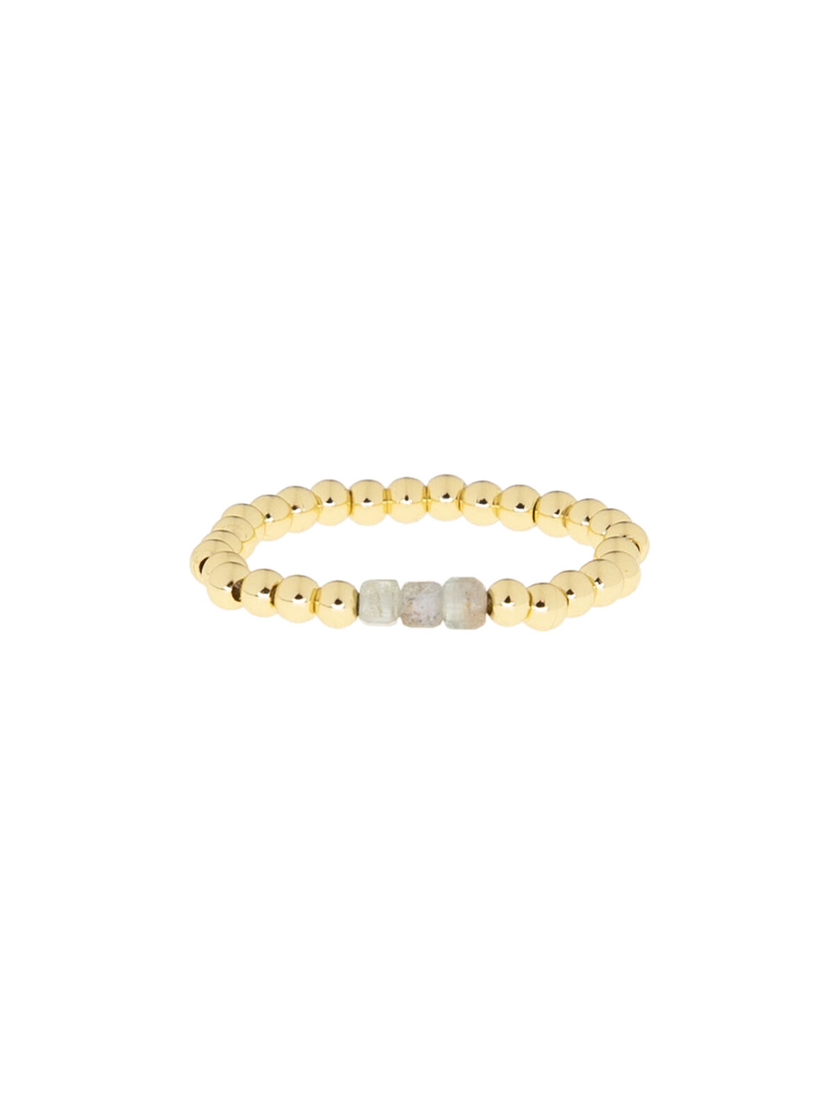 Marlyn Schiff -  Glass Bead Stretch Ring