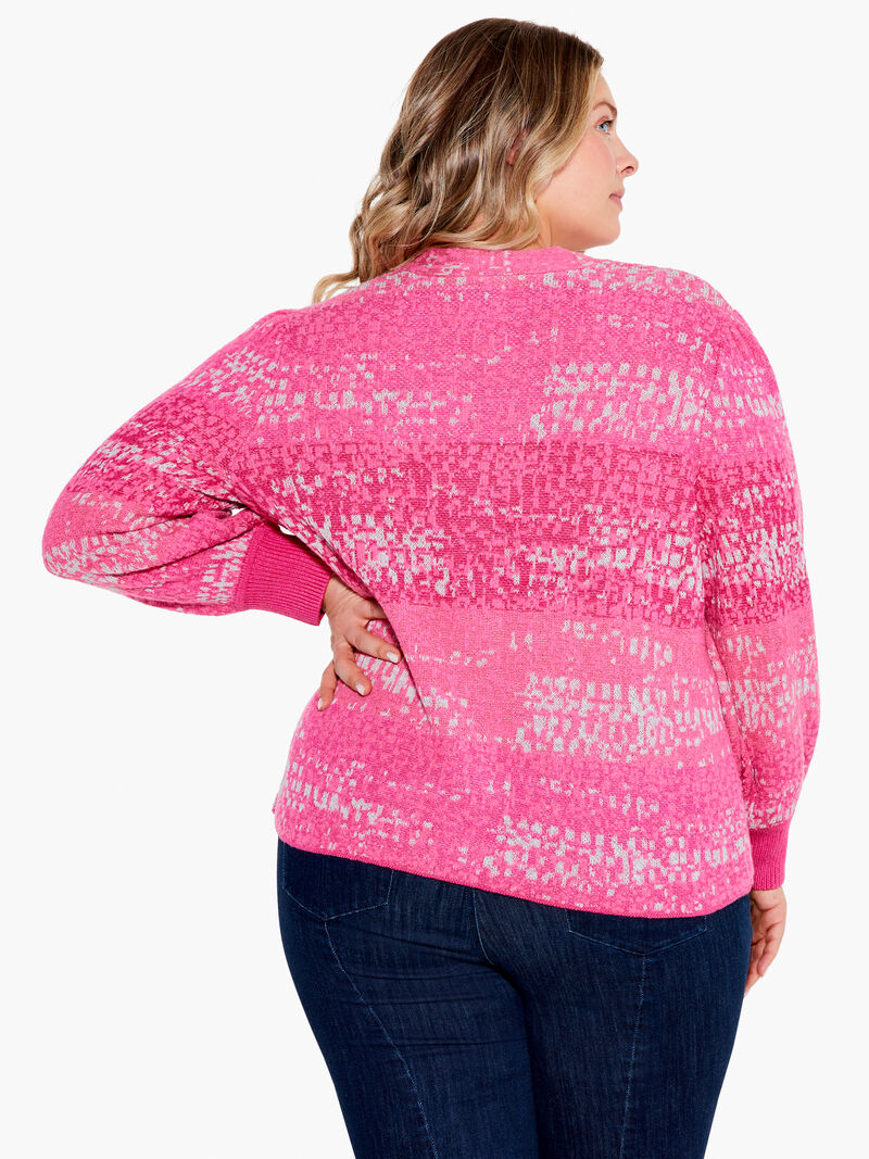 Woman Wears Confetti Cardigan image number 2