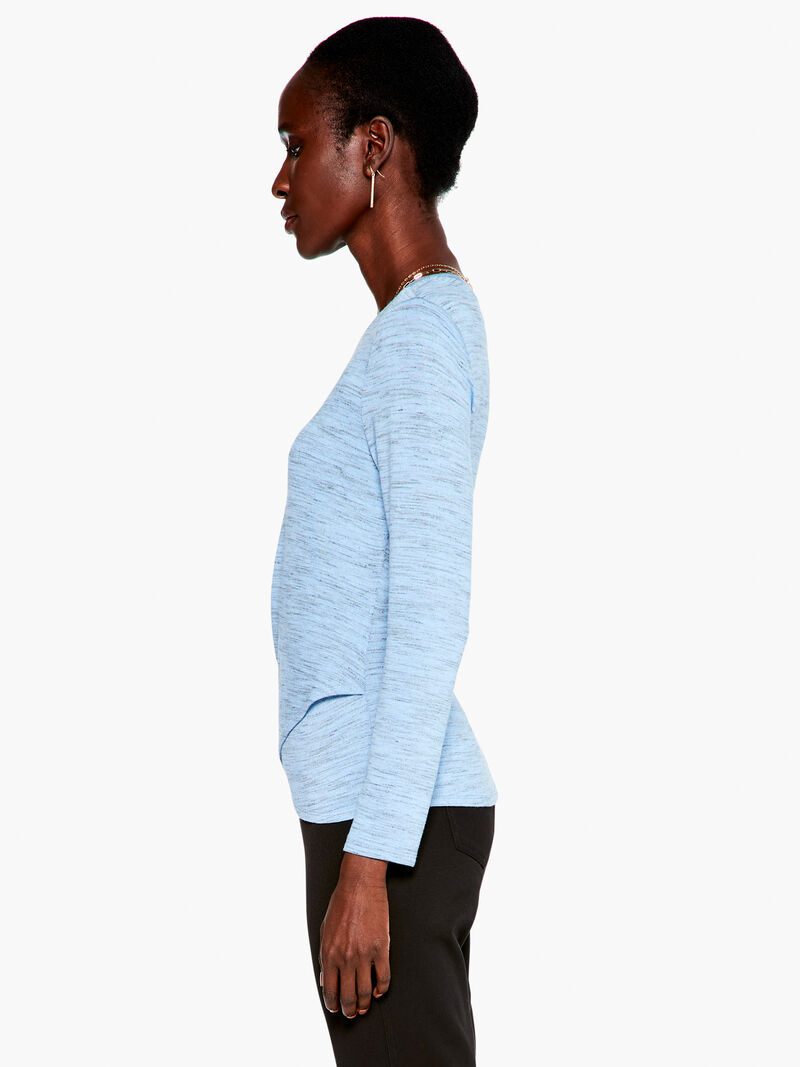 Woman Wears Spacedye Twist Top image number 1
