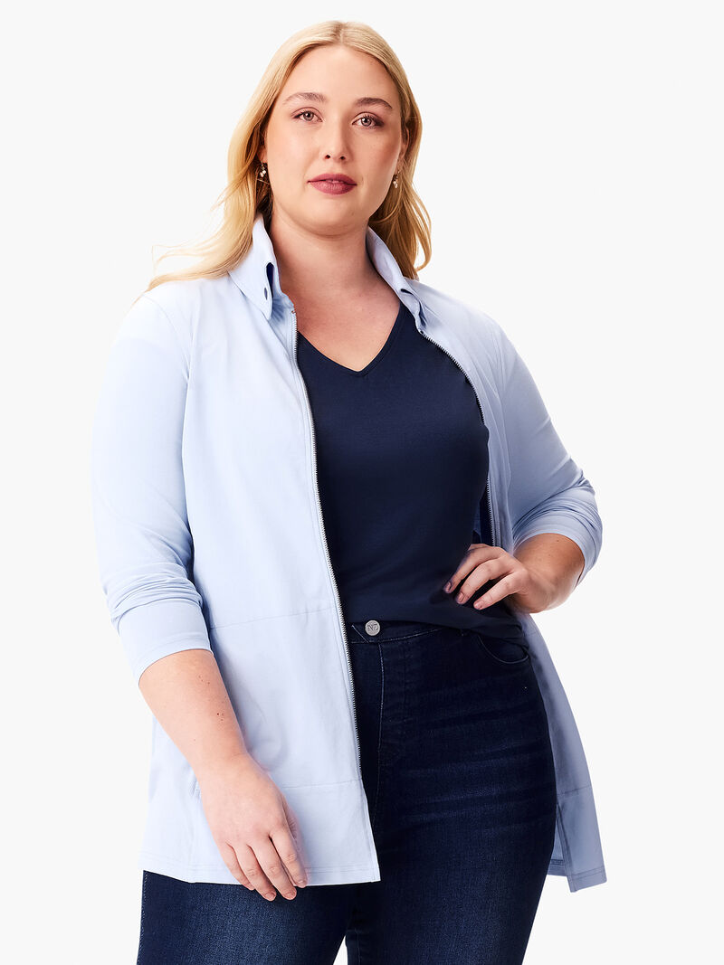 Woman Wears Pop On Perfect Knit Jacket image number 0