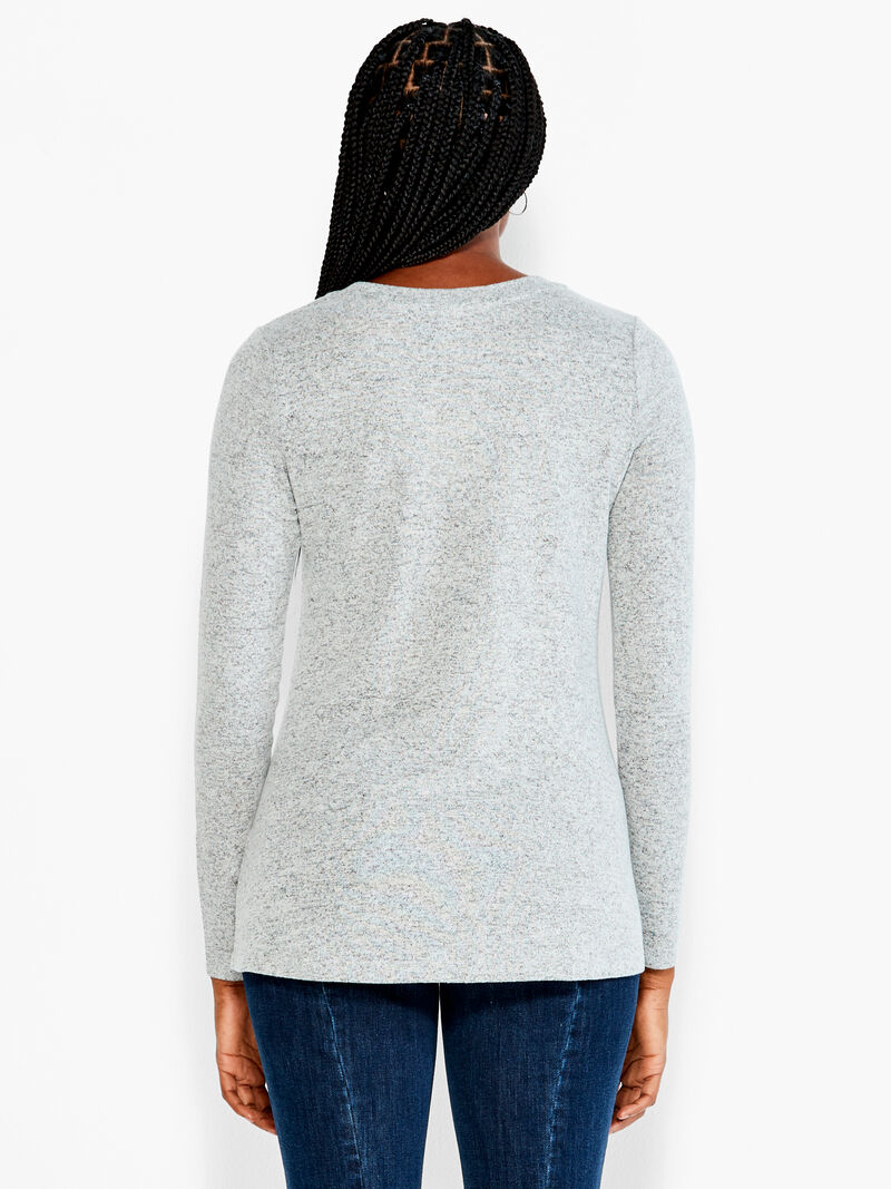 Woman Wears NZT Sweet Dreams Long Sleeve Crew Tee image number 2
