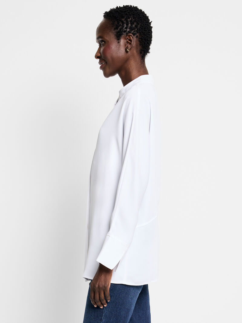 Woman Wears Go With The Flow Shirt image number 2