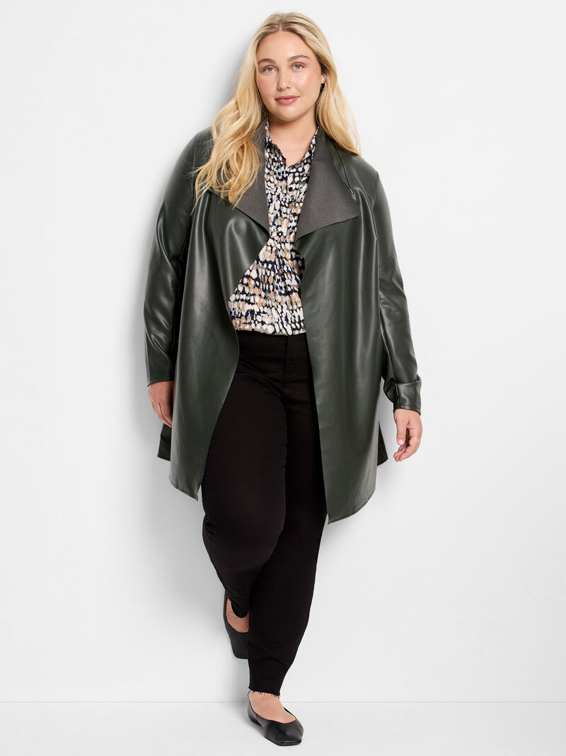 Woman Wears Harvest Dot Top image number 1
