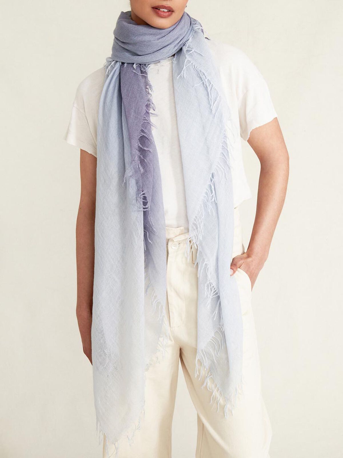 Chan Luu - Dip Dye Cashmere/Silk Scarf