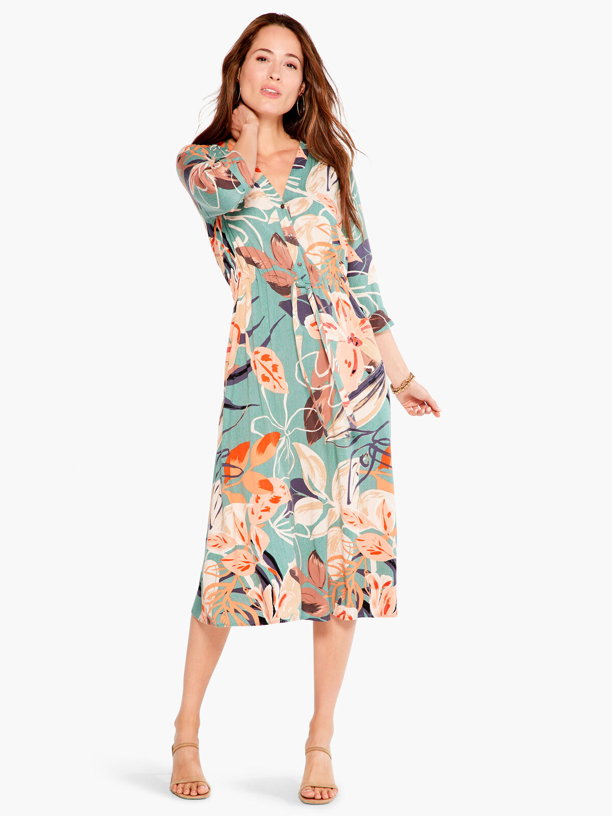 Artful Floral Live In Dress
