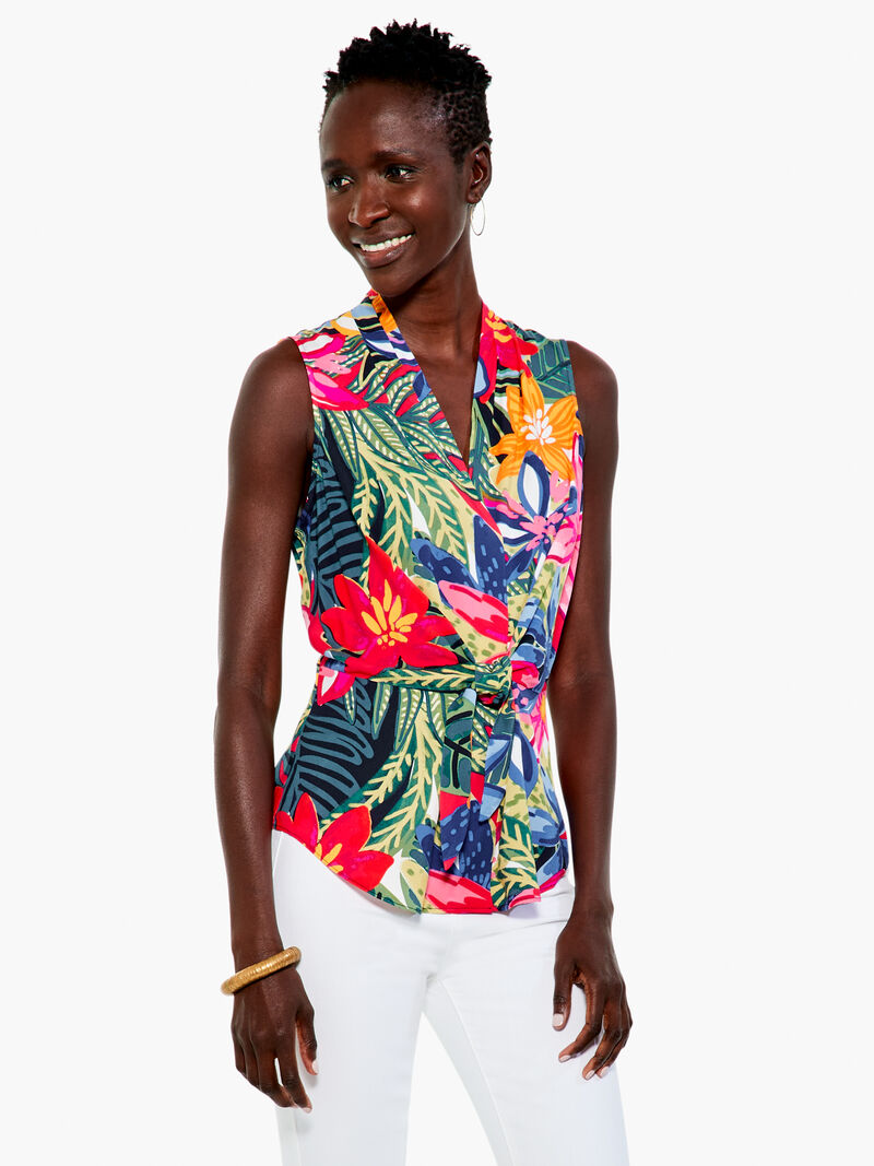 Woman Wears Lush Terrace Live In Tank image number 1