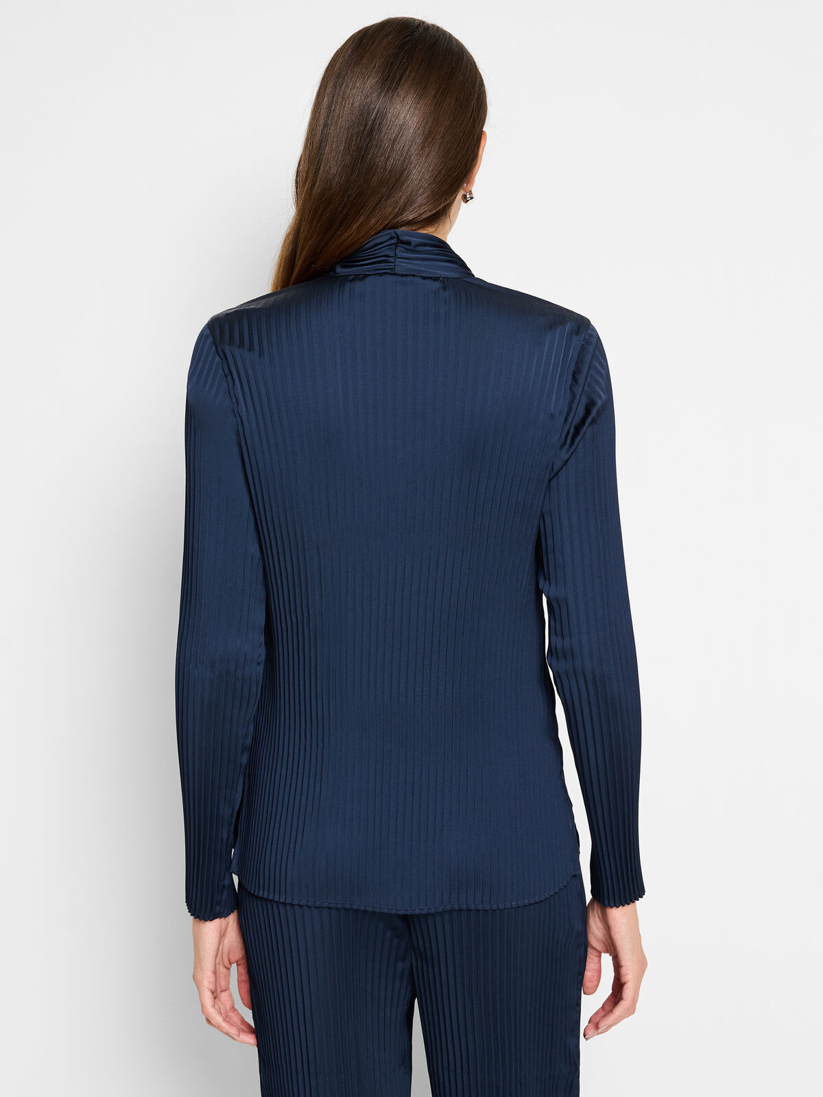 Crinkle Crepe Shirt