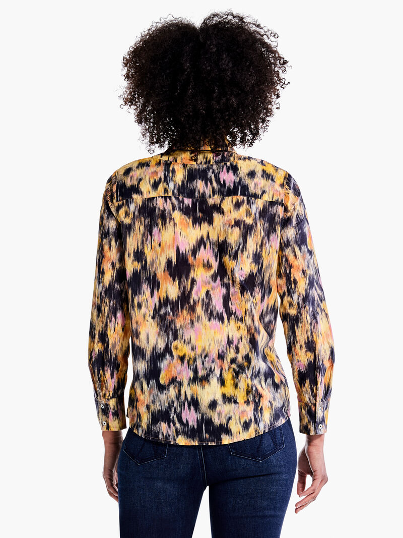 Woman Wears Dreamy Refined Ruffle Shirt image number 3