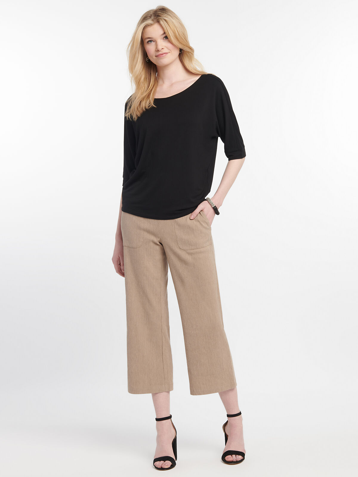 Here Or There Crop Pant