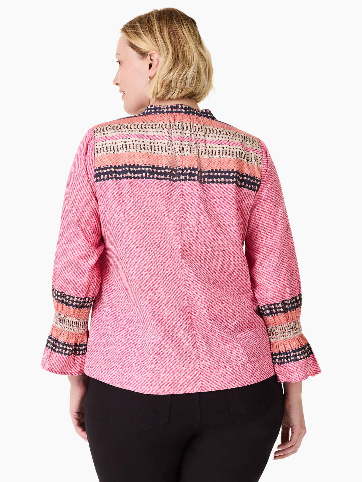 Spotty Stripes Top