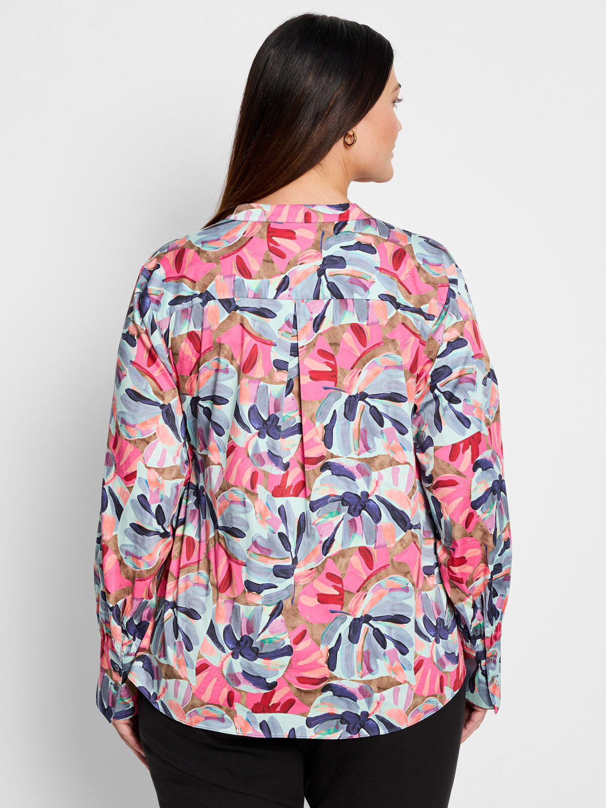 Firework Foliage Woven Top