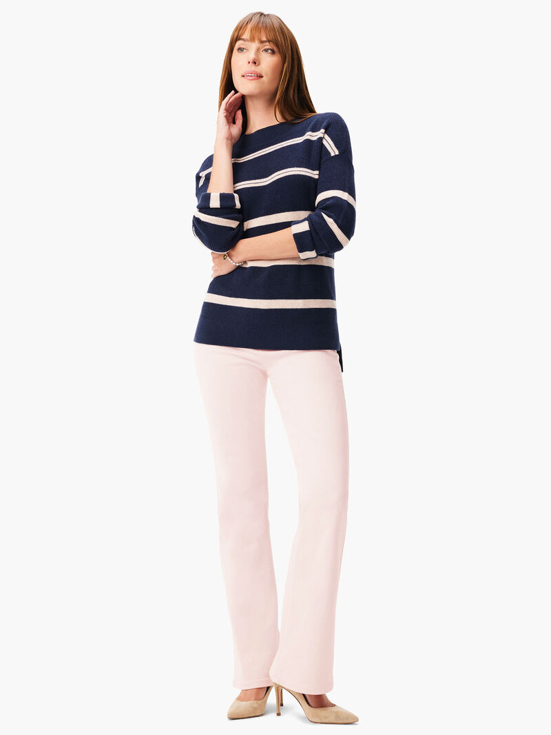 Woman Wears Opposites Attract Sweater image number 3