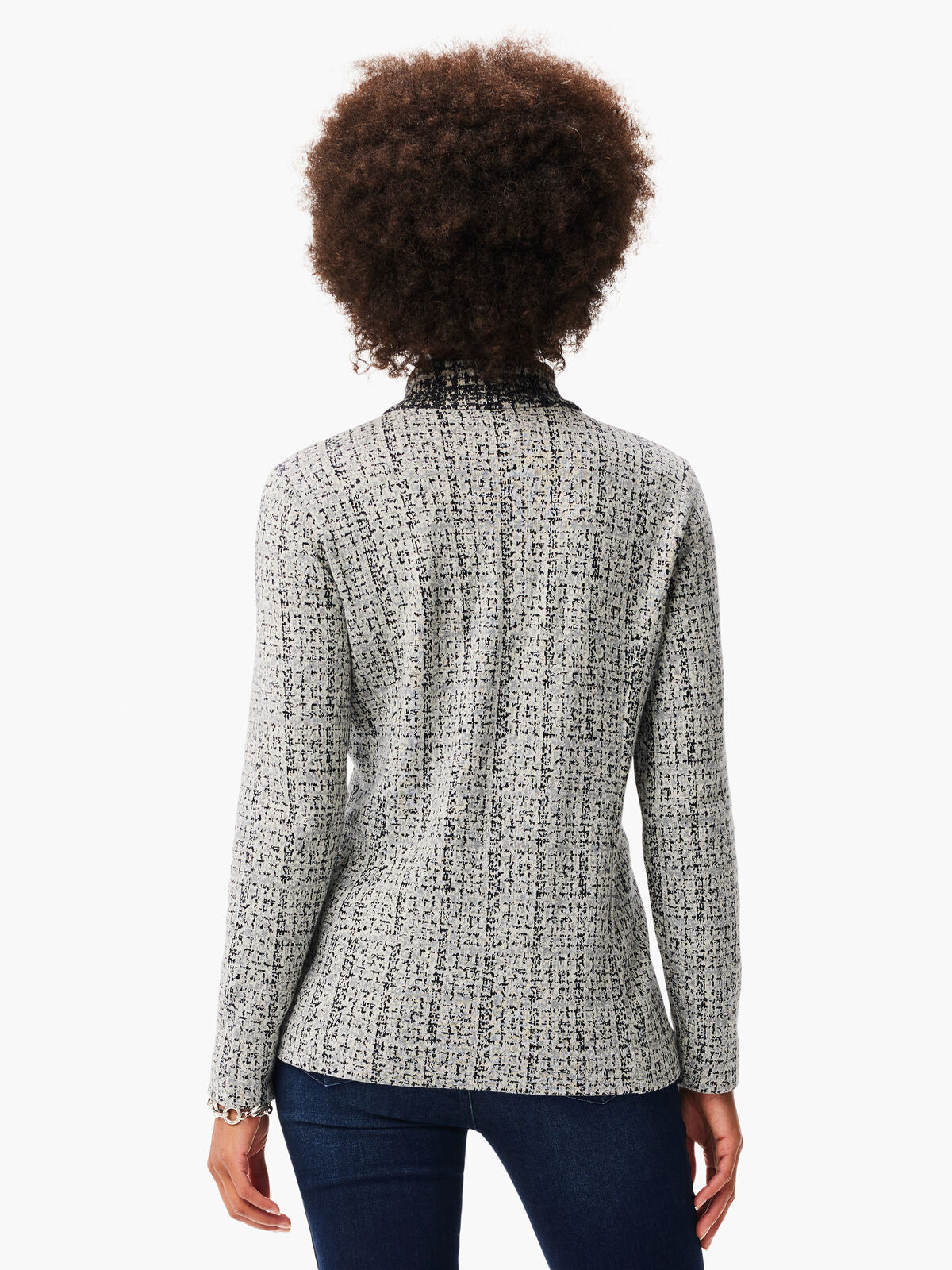 Frosty Knit Blazer