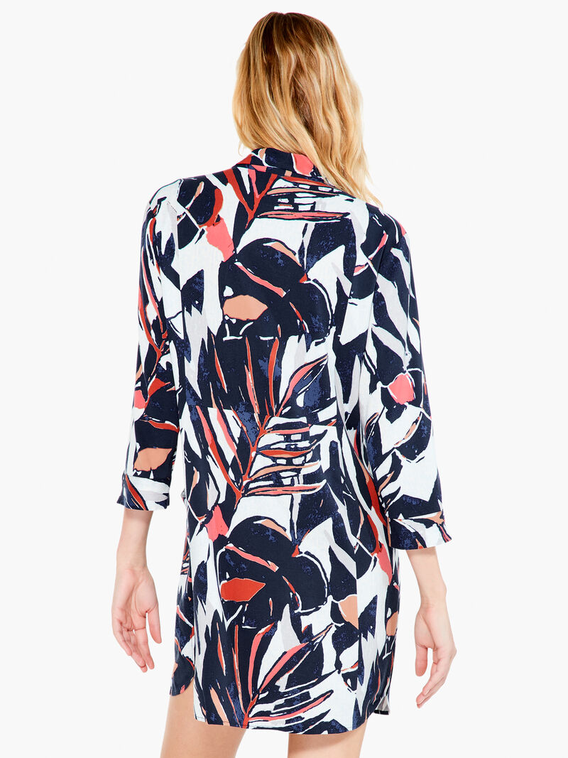 Woman Wears Seaside Shade Dress image number 2