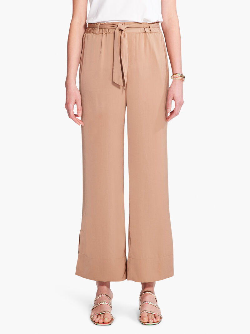 
                    Soft Drape Wide-Leg Pant