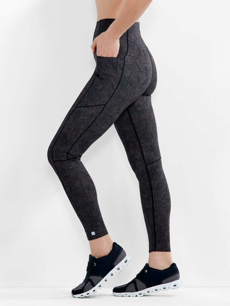 NZ ACTIVE by NIC+ZOE FlexFit Pocket Crop Compression Leggings