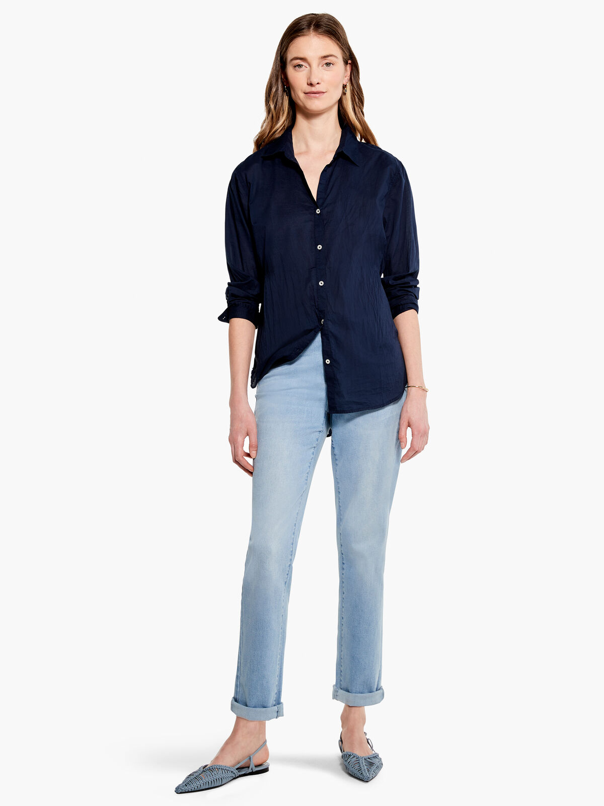 Cotton Boyfriend Shirt