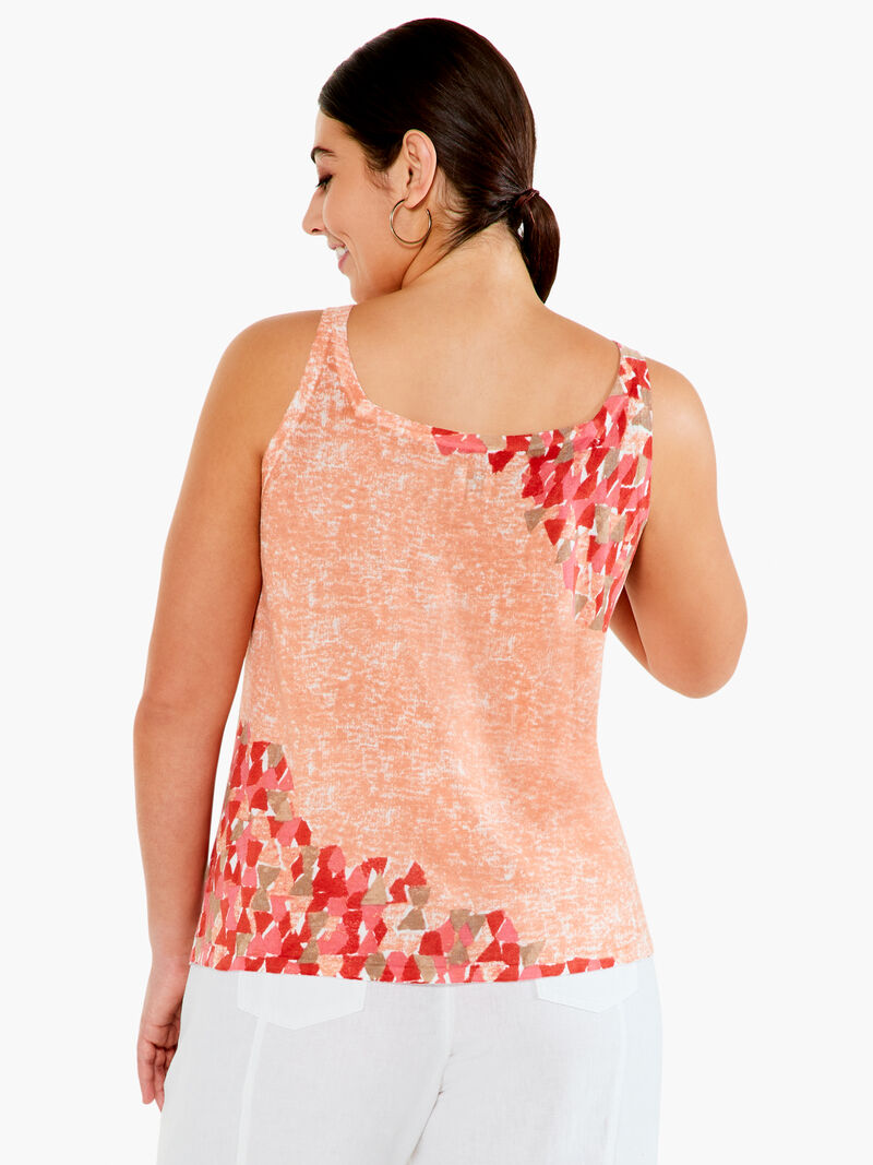 Woman Wears Sun Burst Tank image number 2
