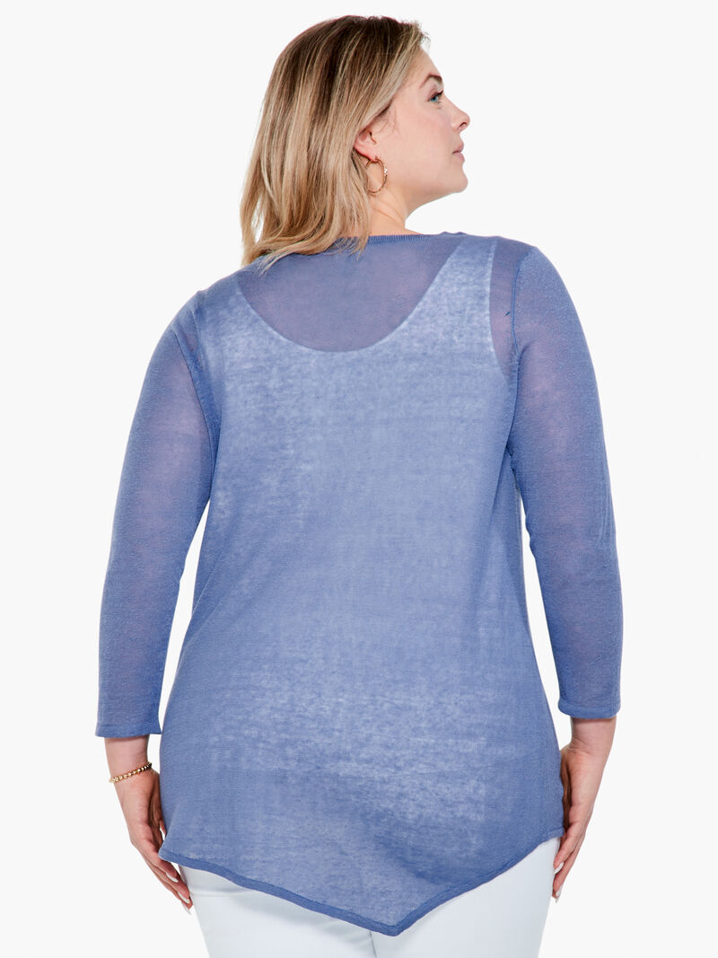 Woman Wears Featherweight Angle Sweater image number 2