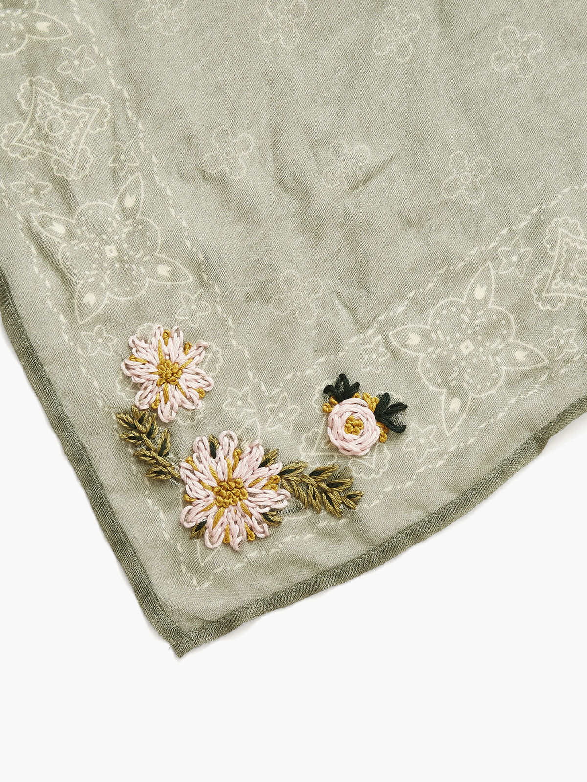 Chan Luu Embroidered Bandana