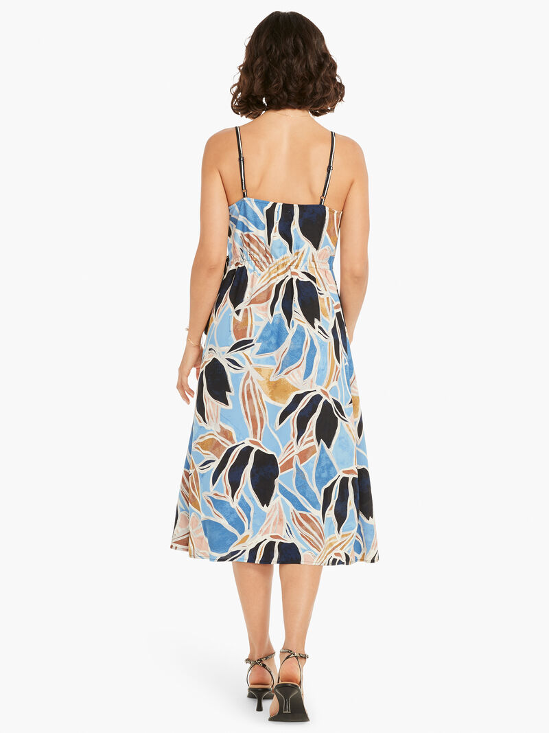 Woman Wears Sapphire Shades Dress image number 2