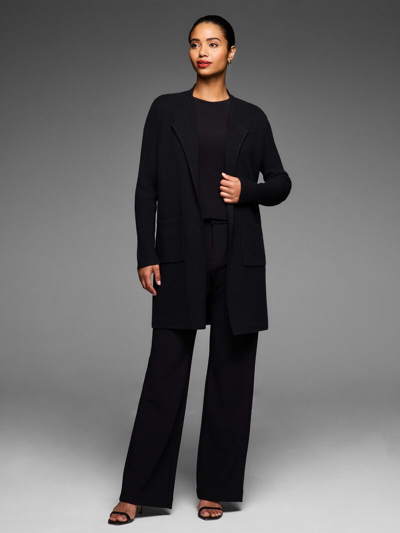 Woman Wears Gold Label Cashmere Blend Juliette Coat image number 1