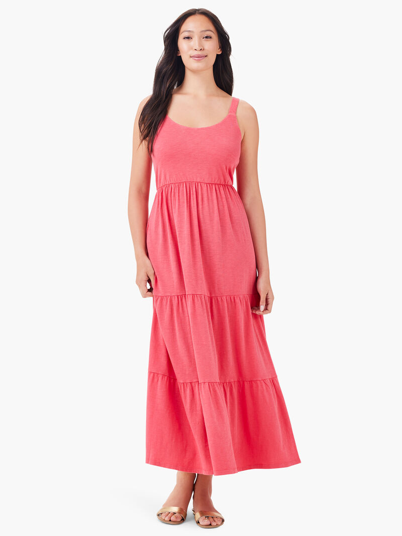 Woman Wears NZT Tiered Maxi Dress image number 0