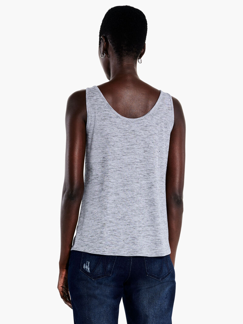 Woman Wears Drapey Rib Tank image number 2