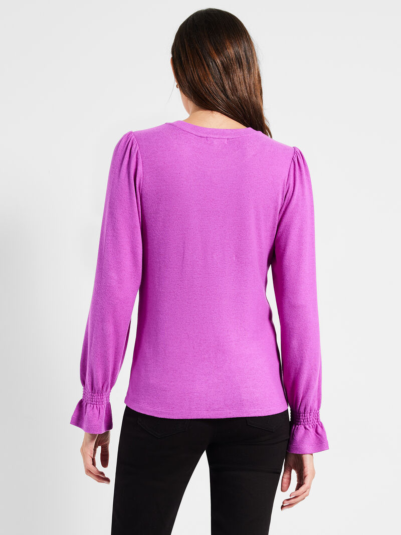Woman Wears NZT Sweet Dreams Femme Sleeve Tee image number 2