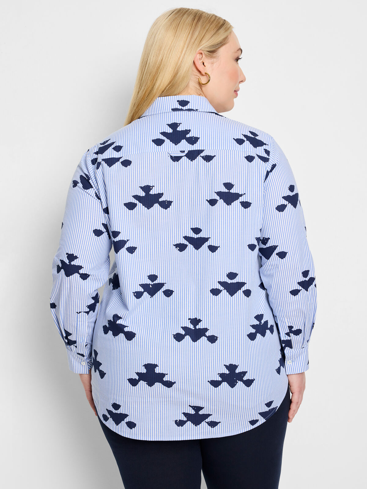 Stamped Stripe Woven Shirt