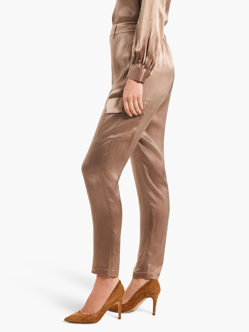 Woman Wears 29" Elevated Relaxed Cargo Pant image number 2