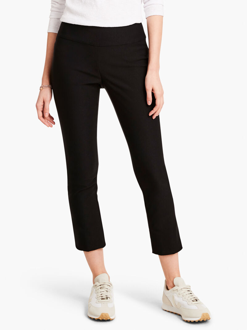 Woman Wears Wonderstretch Snap Hem Straight Pant image number 1