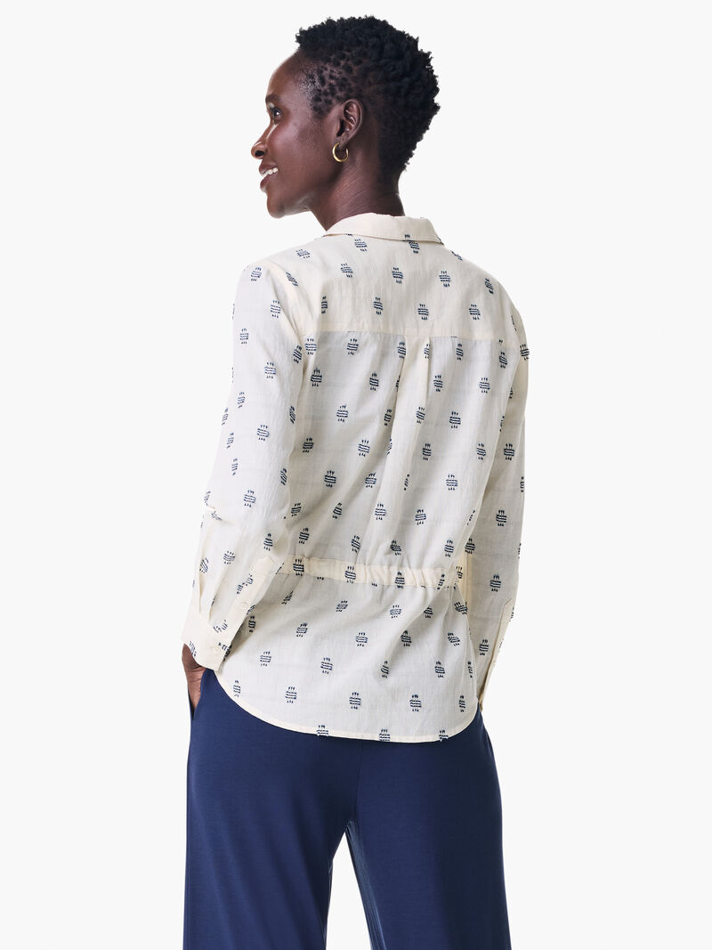 Woman Wears Constellation Shirt Jacket image number 3