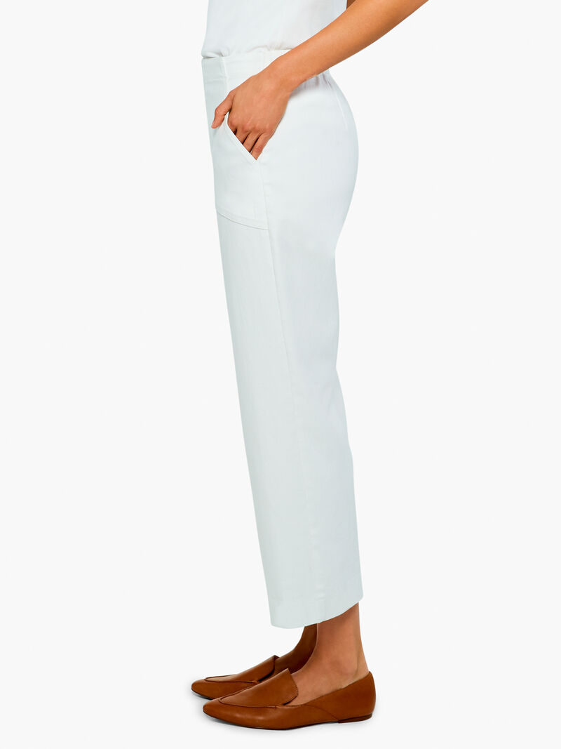 Woman Wears All Day Slim Wide Crop Pant image number 1