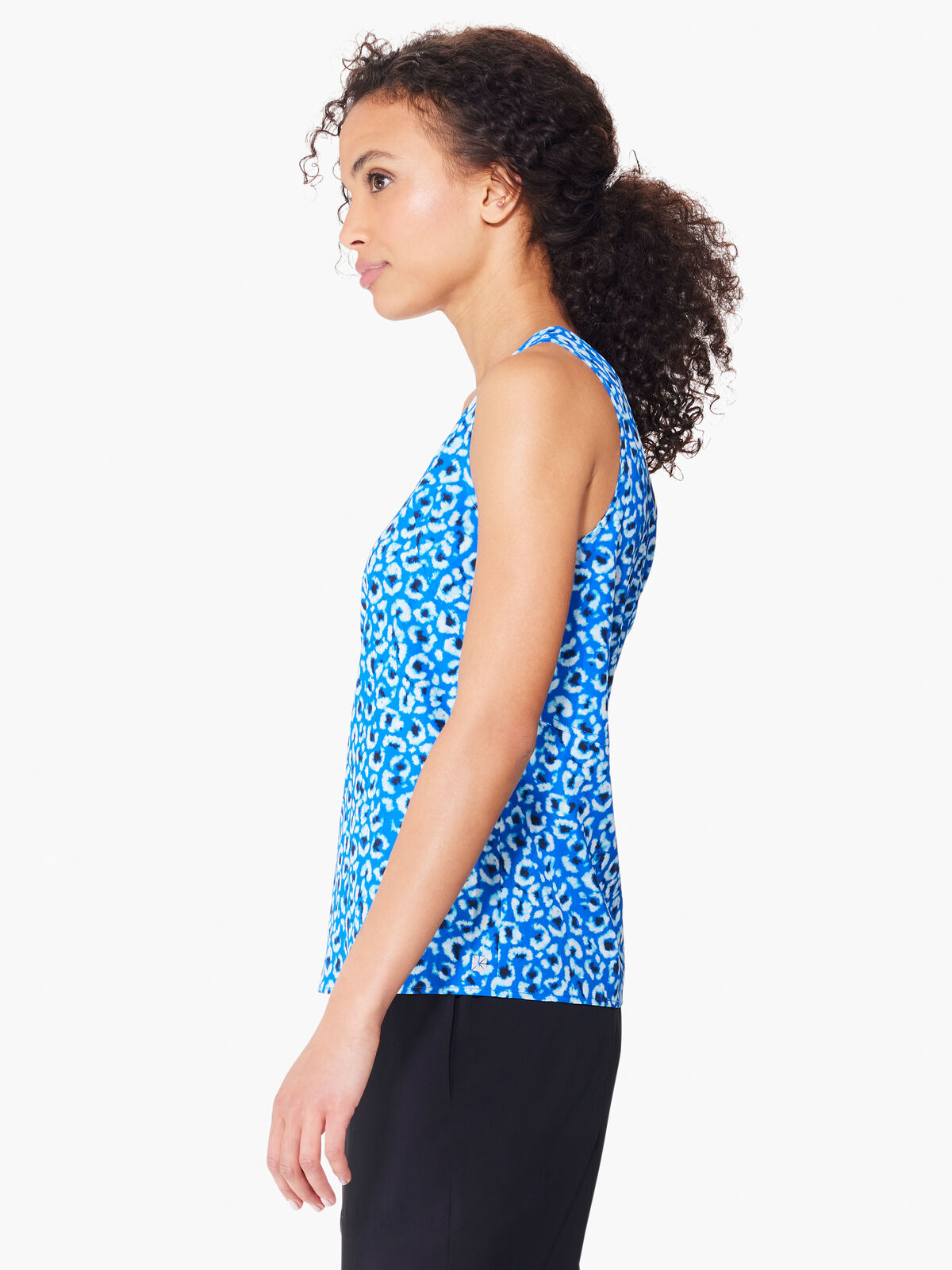 Tech Stretch Animal Blues Seamed Tank