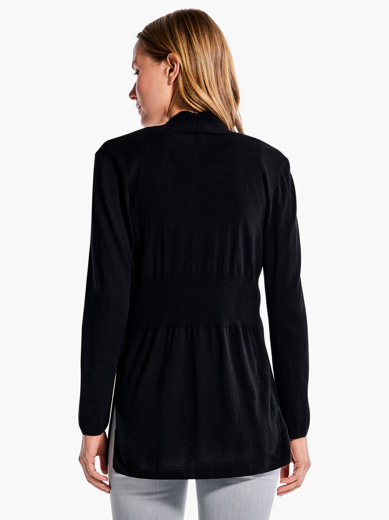 Woman Wears All Year Back Of Chair Cardigan image number 2