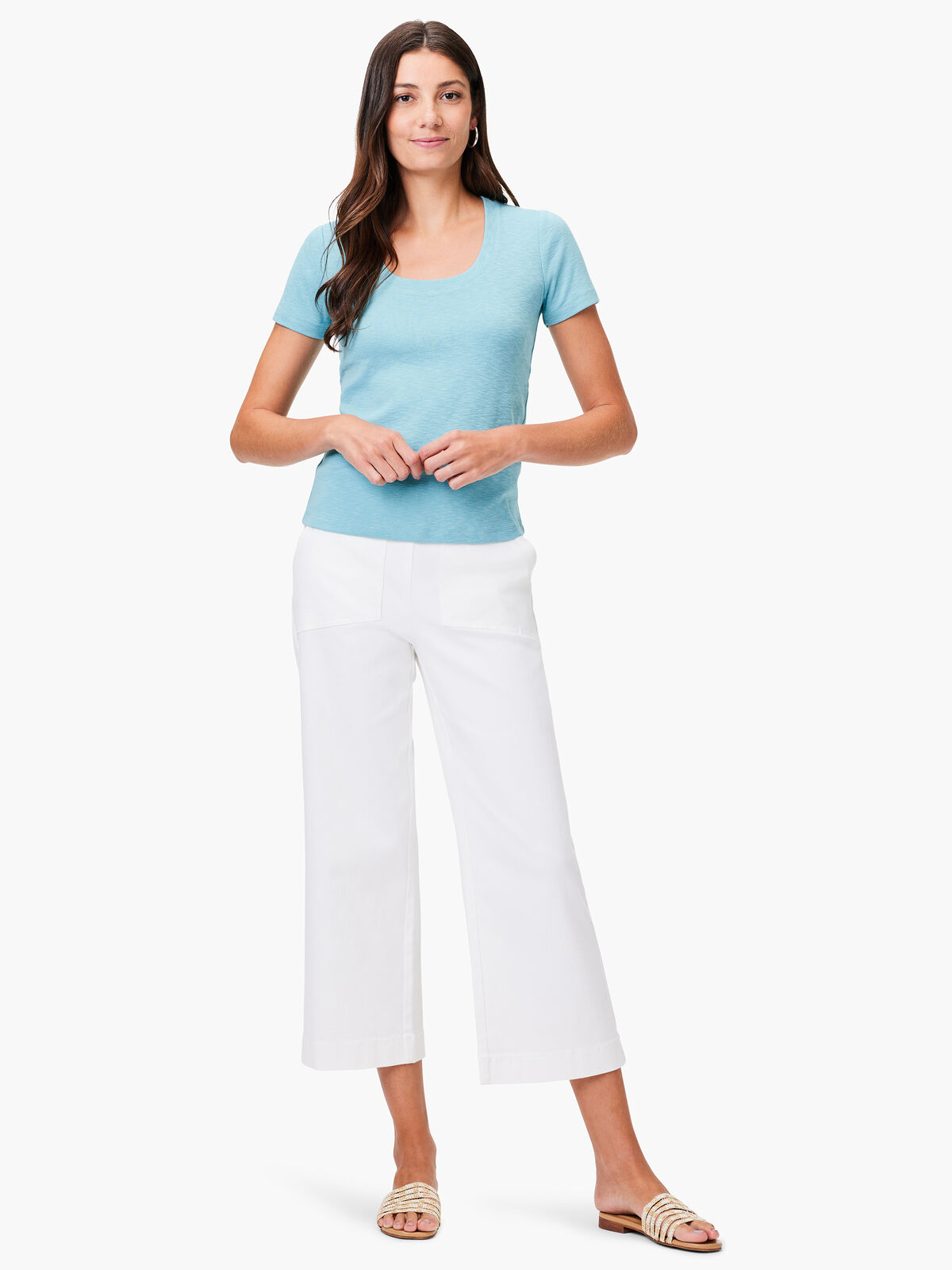 NZT Short Sleeve Scoop Neck Tee