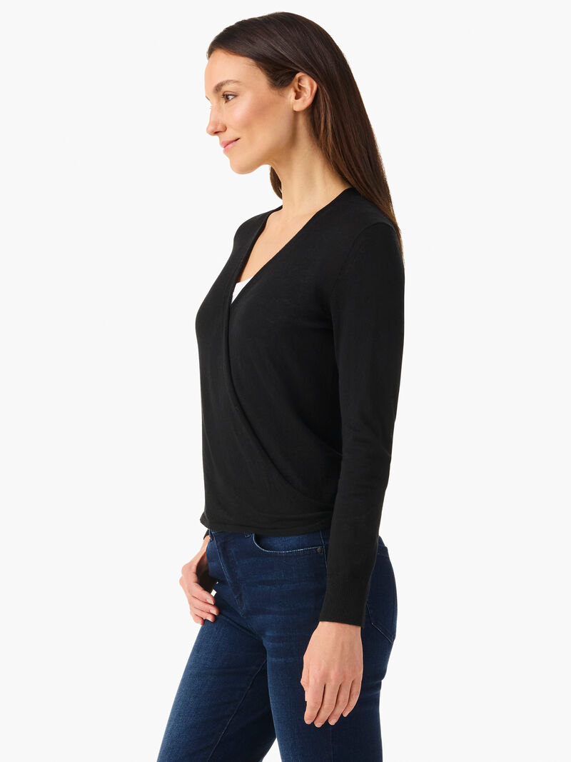 Woman Wears All Year 4-Way Cardigan image number 2