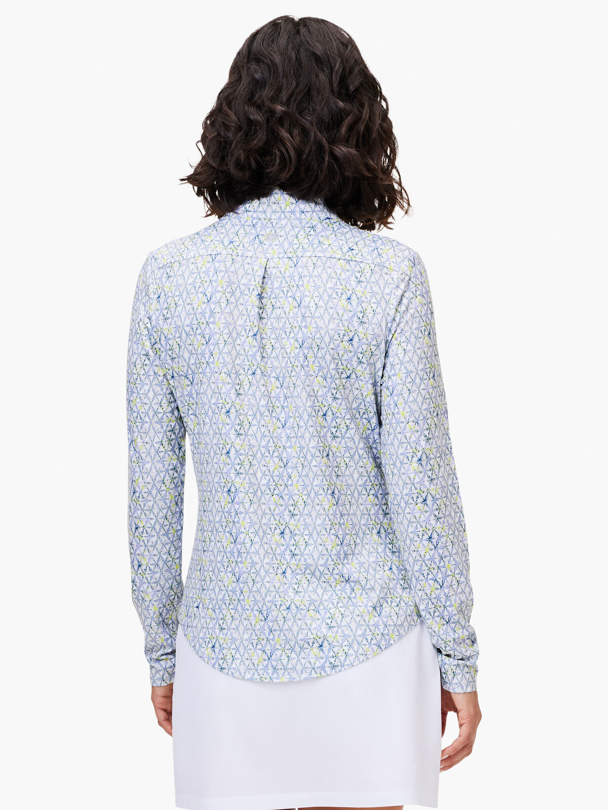 Abstract Kaleidoscope Flow Fit Jacket
