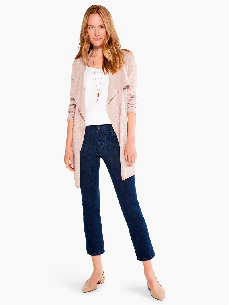 Woman Wears Lounge Around Vital Cardigan image number 3