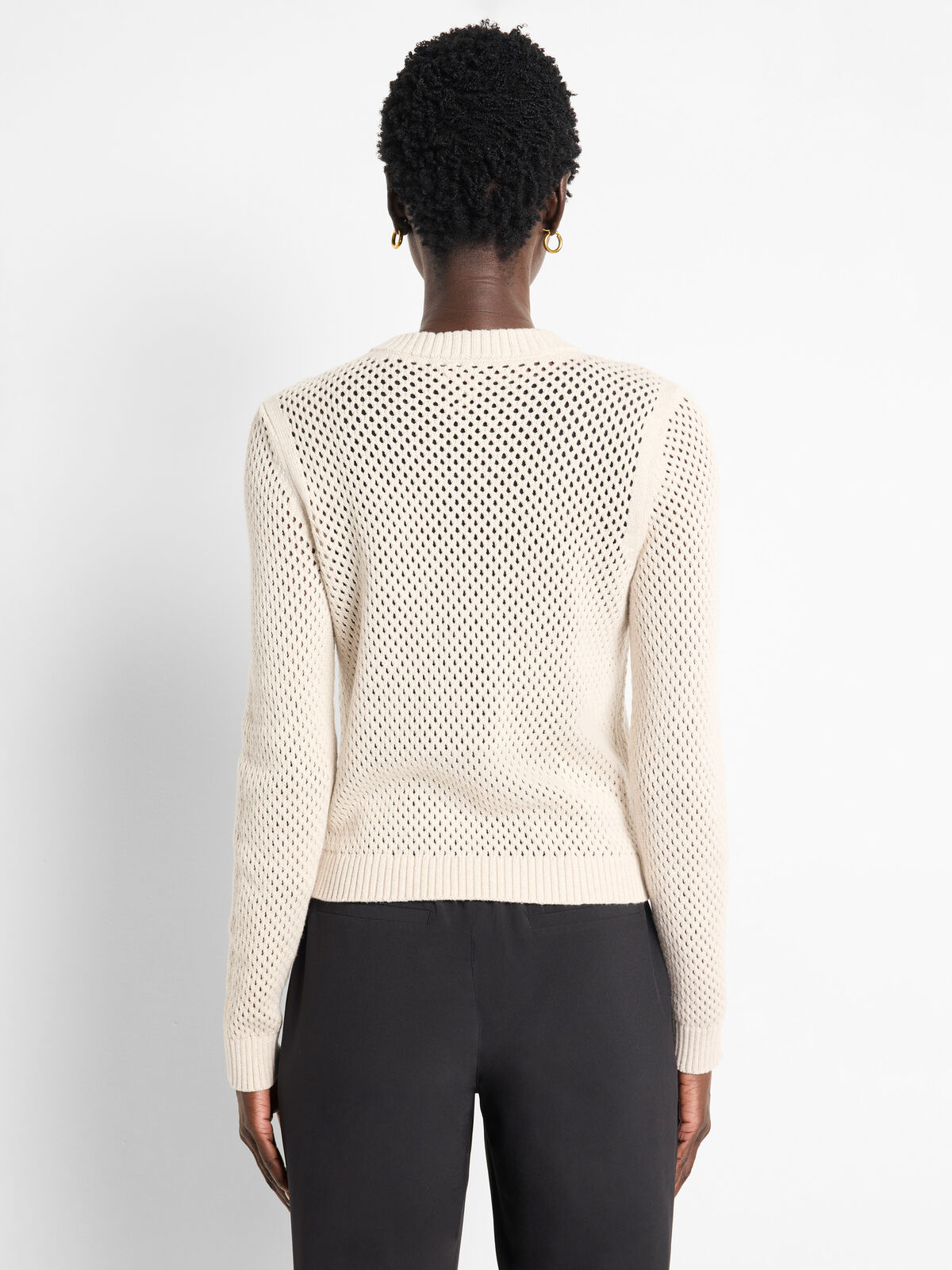 Zip Front Mesh Cardigan