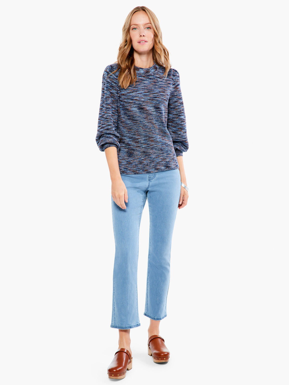 Femme Sleeve Spacedye Sweater