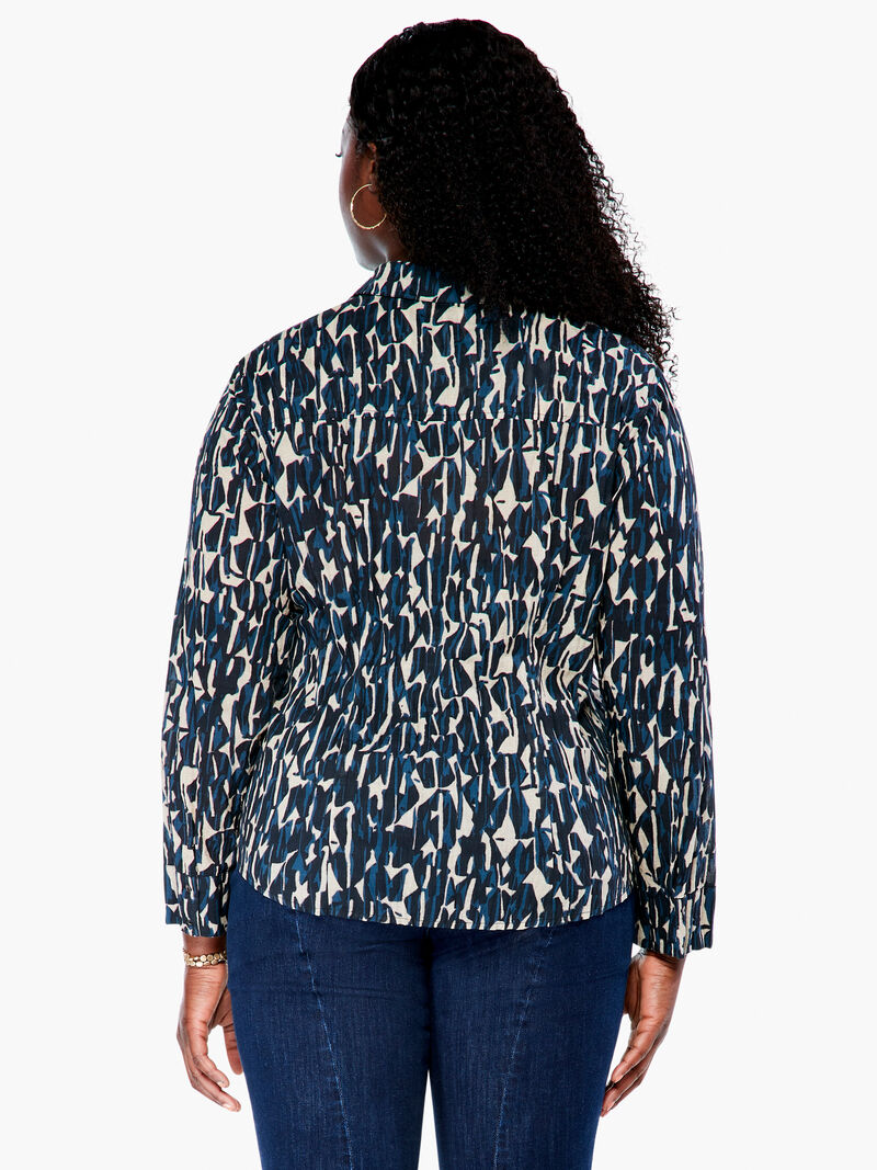 Woman Wears New Wave Crinkle Shirt image number 2