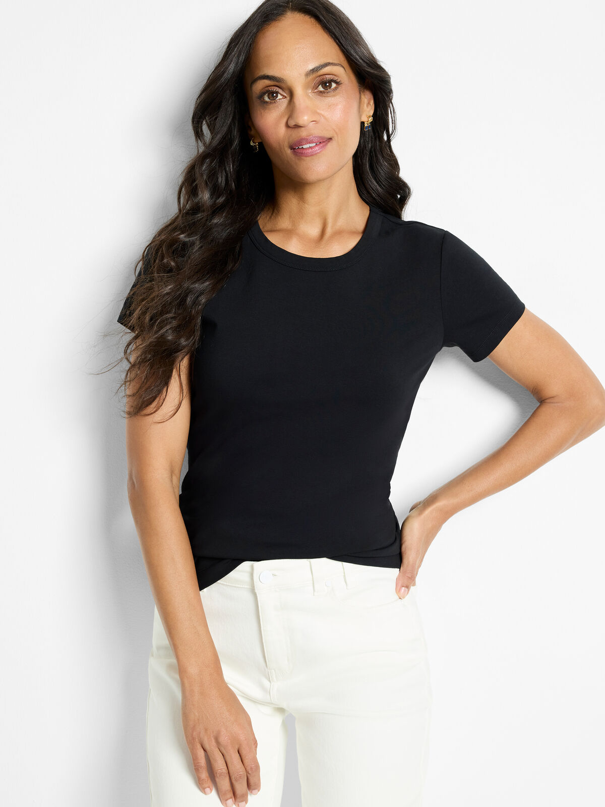 Perfect Knit Crew Neck T-Shirt