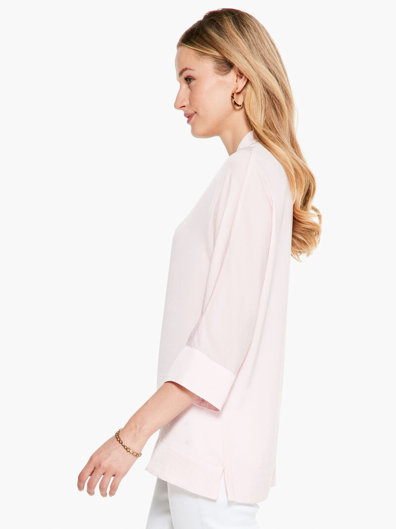 Woman Wears Soft Drape Town Top image number 1