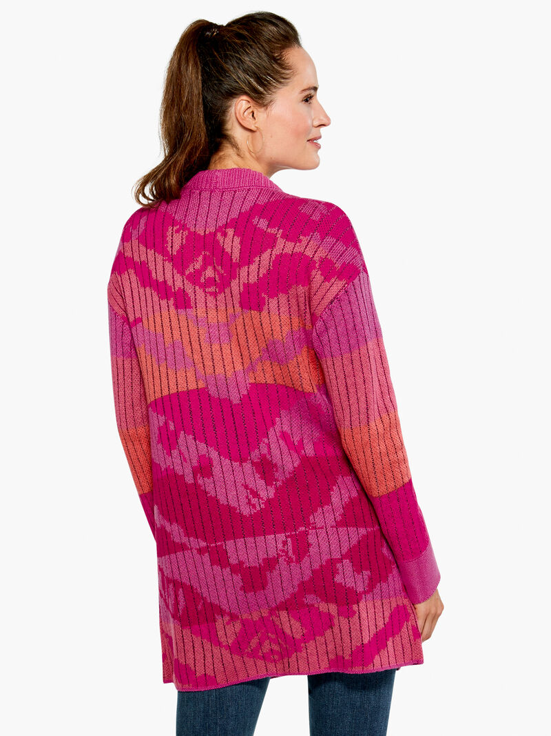 Woman Wears Sun Chaser Cardigan image number 2