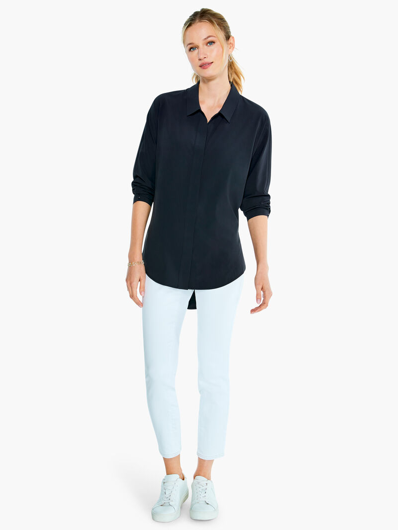 Woman Wears Tech Stretch Shirt image number 3
