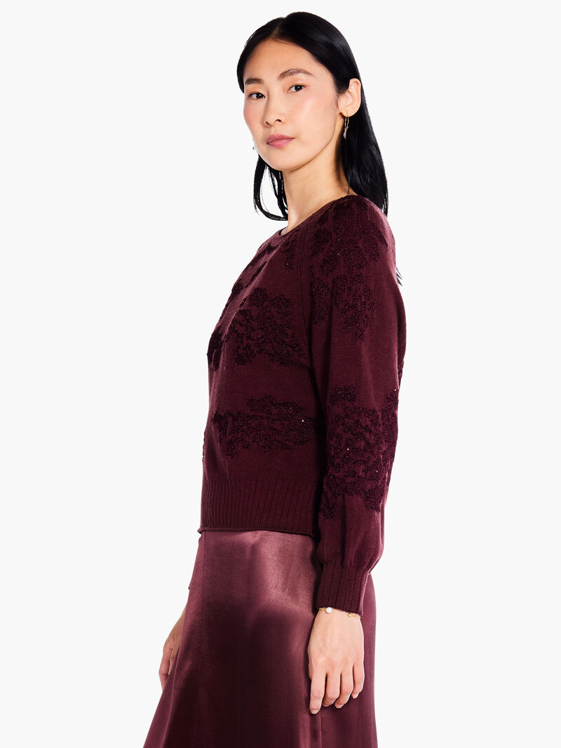Woman Wears Twist It Up Sweater image number 1