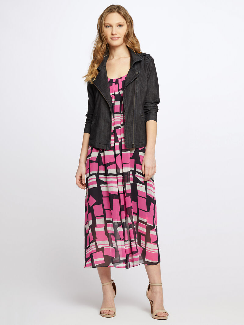 Woman Wears  Block Party Dress image number 3