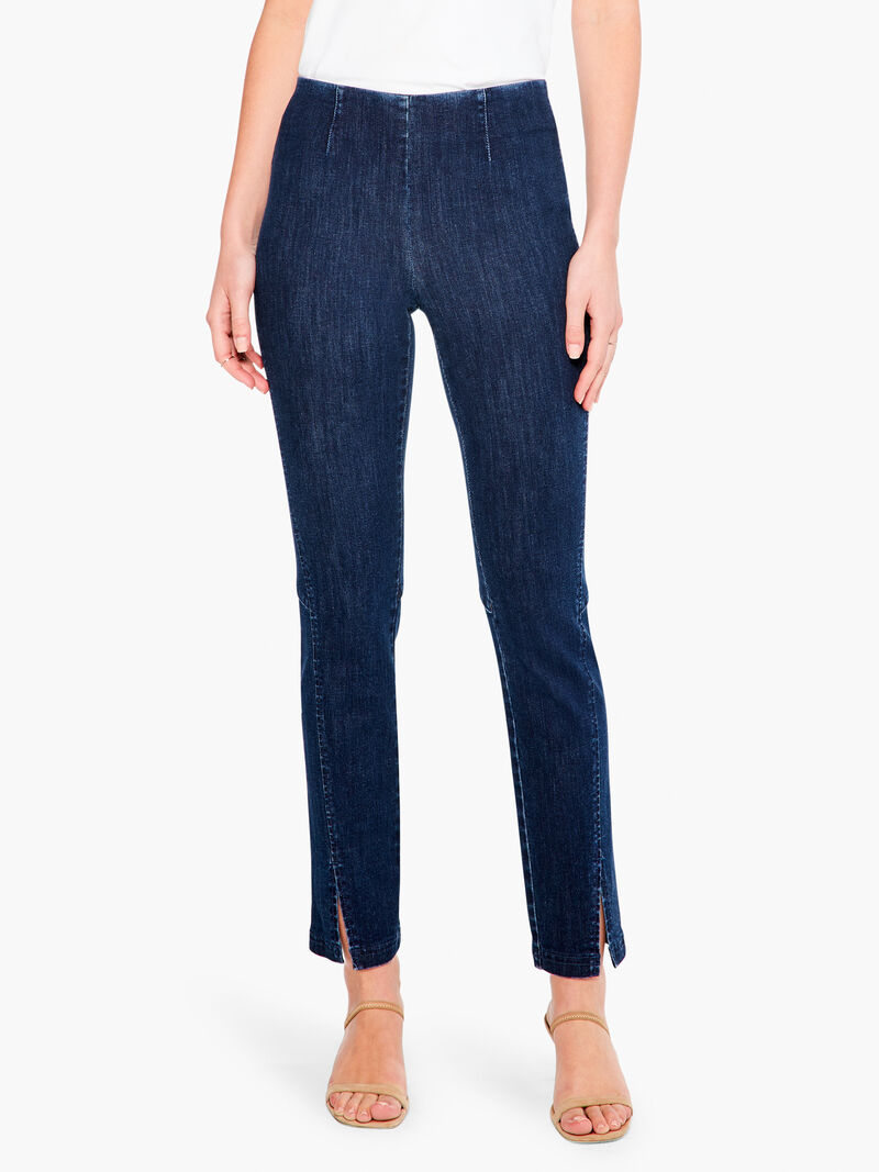 Woman Wears Seams All Day Slim Jean image number 0